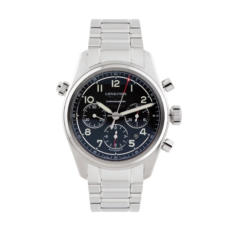 Longines Spirit Mens watch Unisex Automatic Steel L3.820.4.53.6