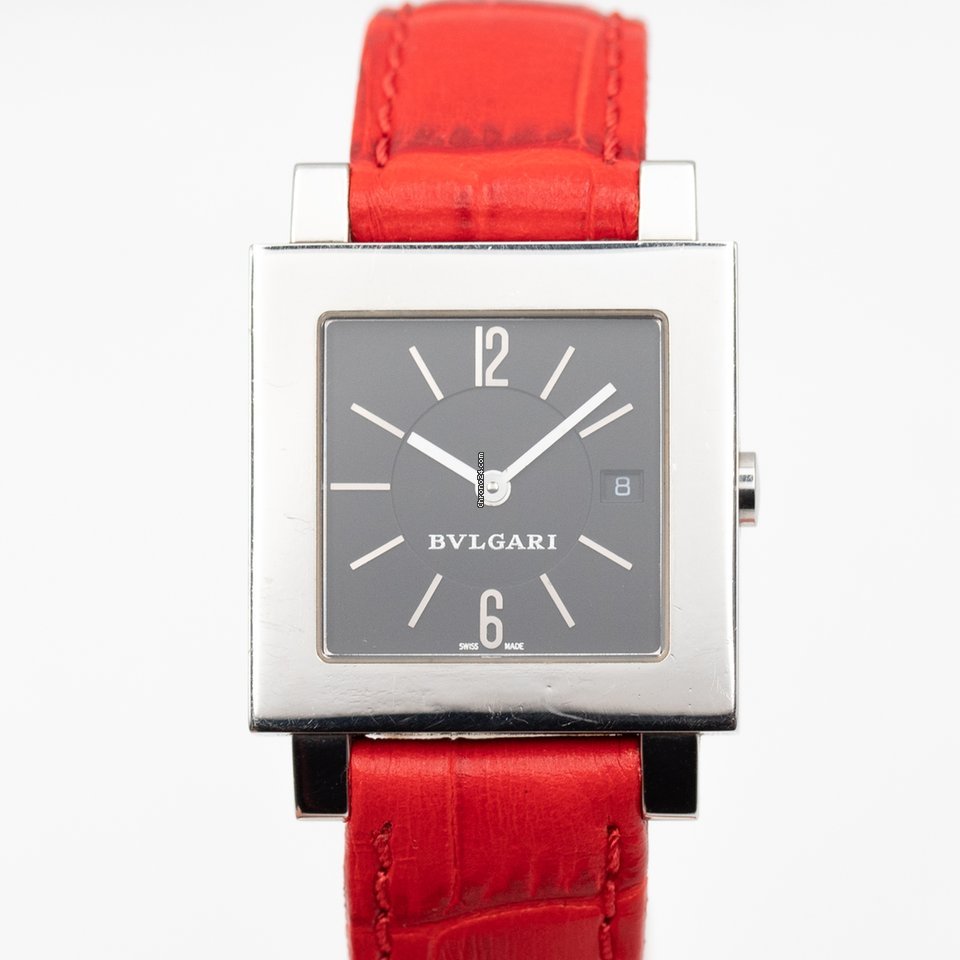 Bulgari Quadrato Quartz Steel SQ 29 SLD