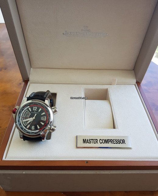 Jaeger-LeCoultre Master Compressor Extreme W-Alarm Mens watch Unisex Automatic Steel 1508420