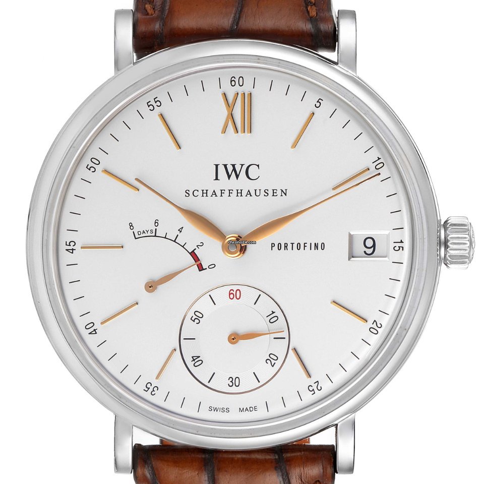 IWC Portofino Hand-Wound Mens watch Unisex Manual winding Steel IW510103