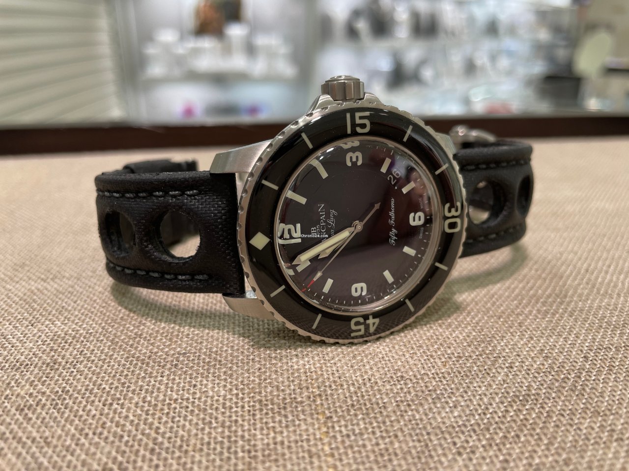 Blancpain Fifty Fathoms Mens watch Unisex Automatic Steel 5015c-1130-52b