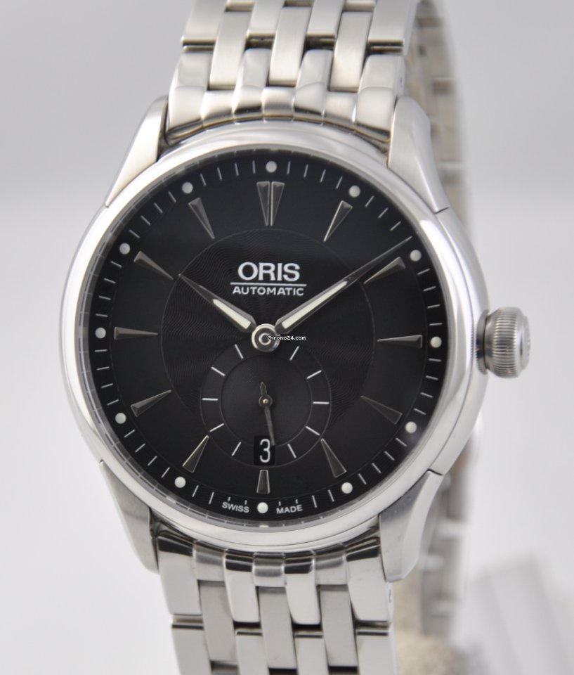 Oris Artelier Small Second Mens watch Unisex Automatic Steel 01 623 7582 4074-07 5 21 71FC