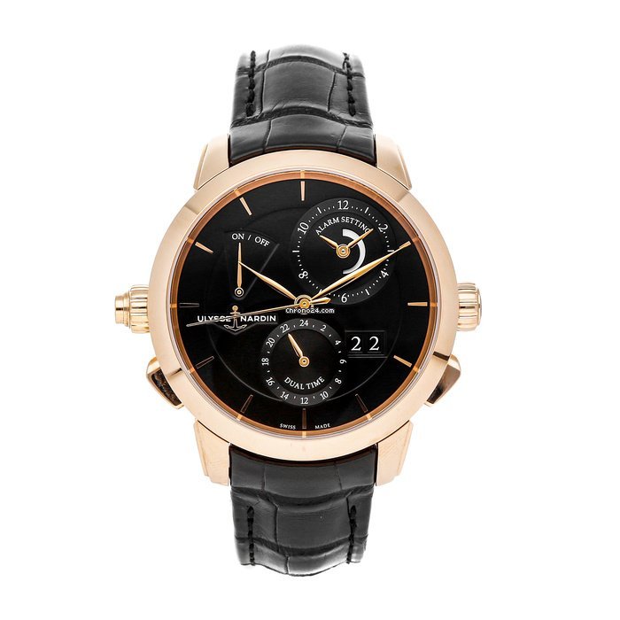 Ulysse Nardin Mens watch Unisex Automatic Rose gold 672-05 92
