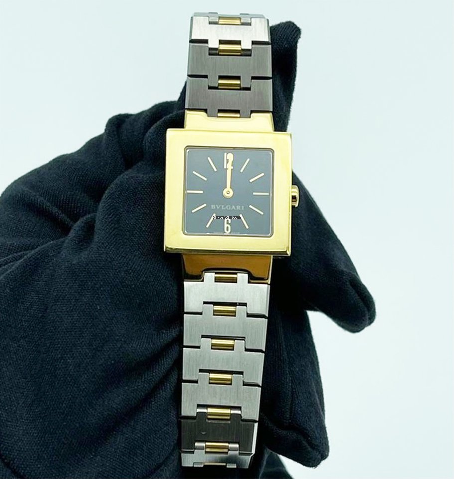 Bulgari Quadrato Womens watch Quartz Yellow gold SQ22G