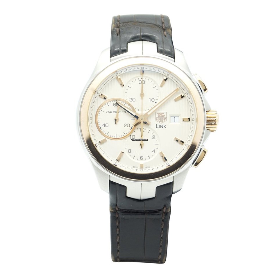 TAG Heuer Link Calibre 16 Mens watch Unisex Automatic Gold Steel CAT2050.FC6322
