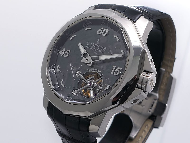Corum Admirals Cup Mens watch Unisex Manual winding Titanium 010.102.04 0001 AO15