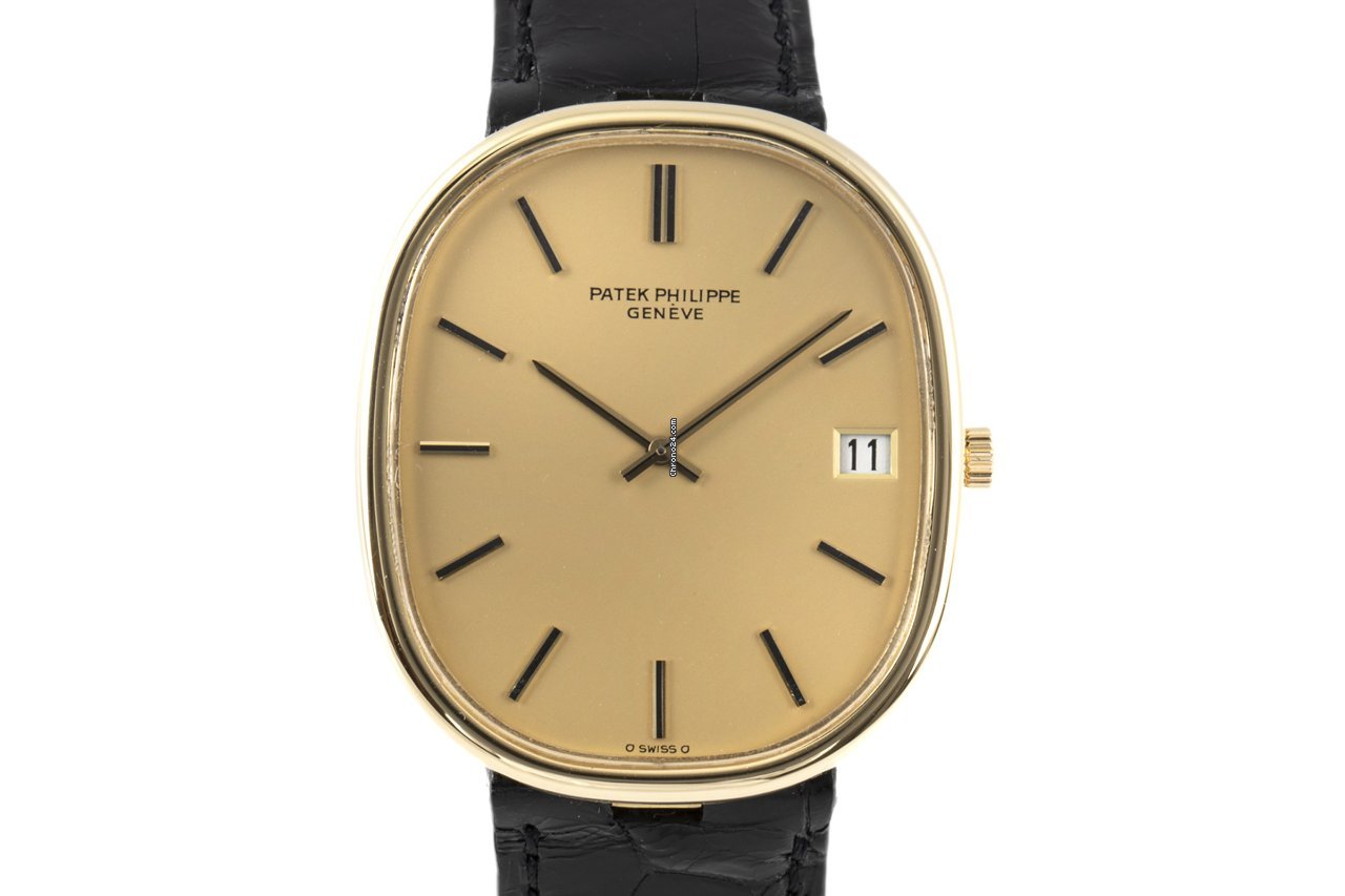 Patek Philippe Golden Ellipse Mens watch Unisex Automatic Yellow gold 3605 1