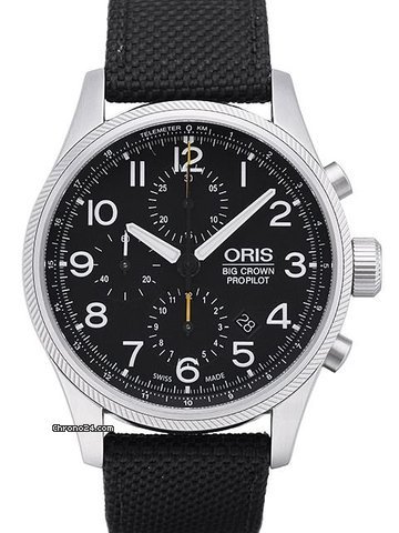 Oris Big Crown ProPilot Chronograph Mens watch Unisex Automatic Steel 01 774 7699 4134-07 5 22 15FC