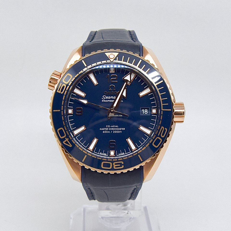 Omega Seamaster Planet Ocean Mens watch Unisex Automatic Rose gold 215.63.44.21.03.001