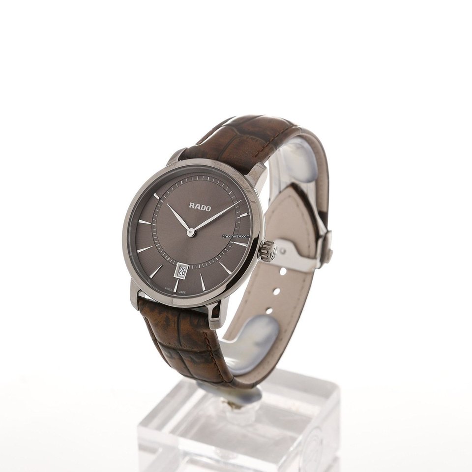 Rado DiaMaster Mens watch Unisex Quartz Ceramic R14135306