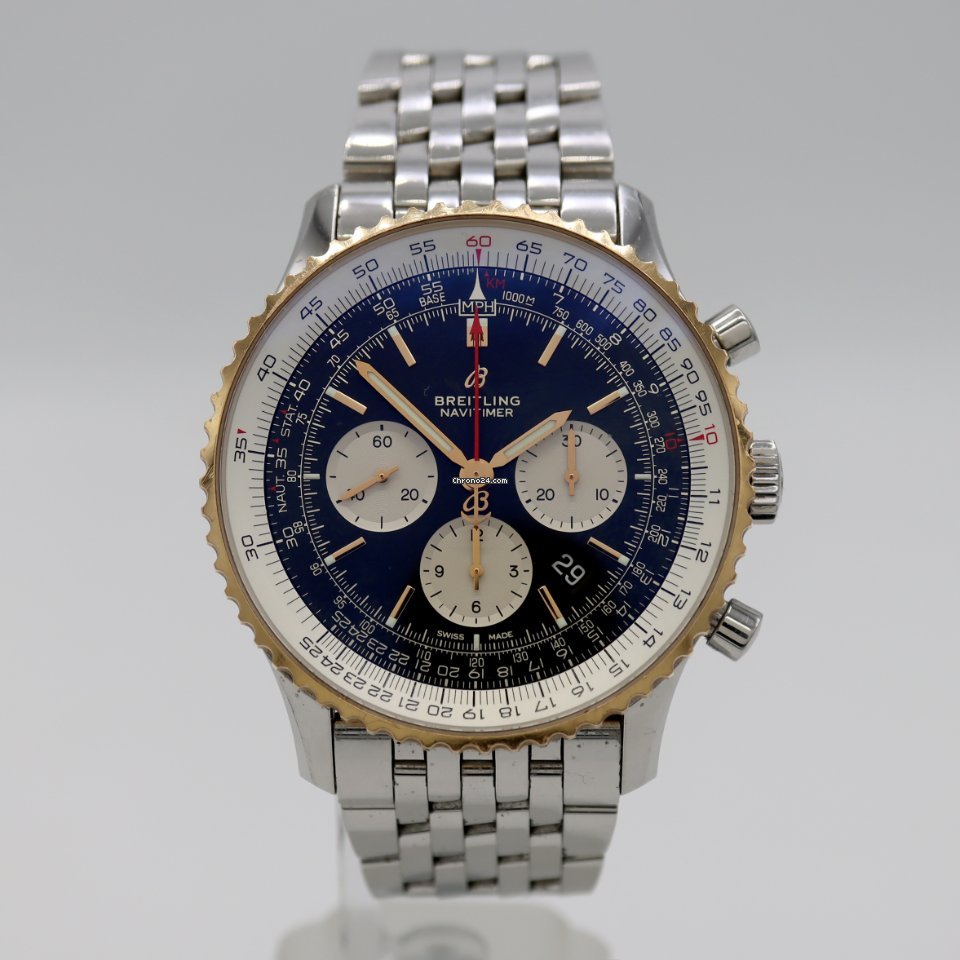 Breitling Navitimer 01 (46 MM) Mens watch Unisex Automatic Gold Steel UB0127211B1A1