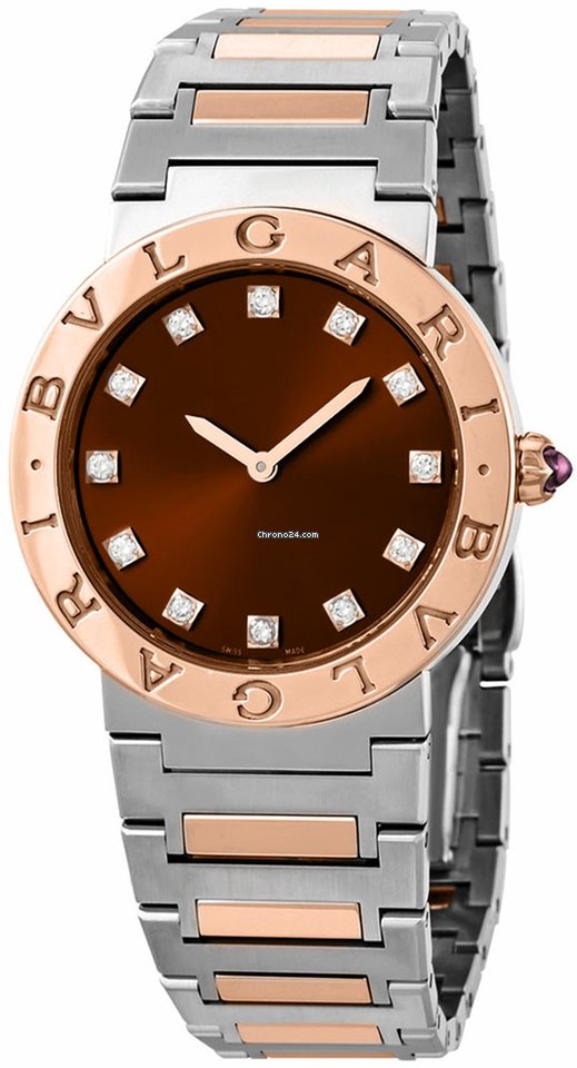 Bulgari Womens watch Quartz Gold Steel 102924