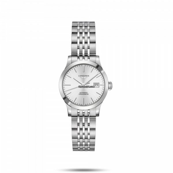 Longines Record Womens watch Automatic Steel L2.321.4.72.6