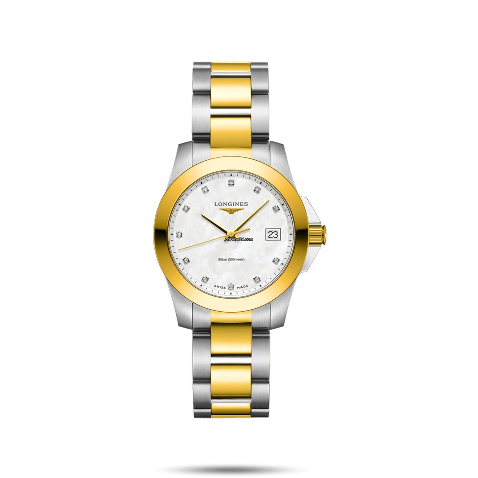 Longines Conquest Womens watch Steel L3.377.3.87.7