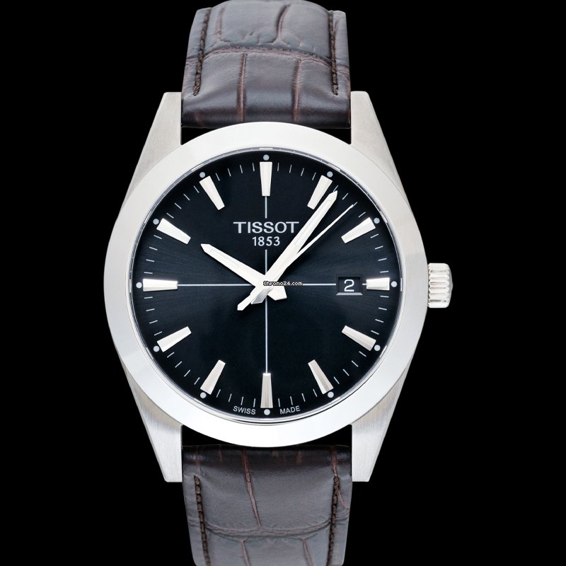 Tissot T-Classic Mens watch Unisex Quartz Steel T127.410.16.051.01