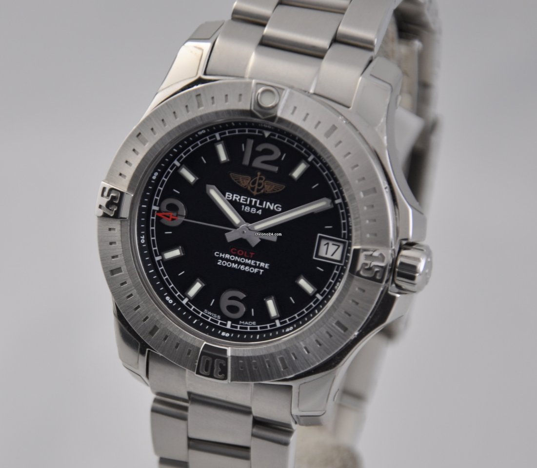 Breitling Colt 36 Womens watch Quartz Steel A7438911.BD82.178A
