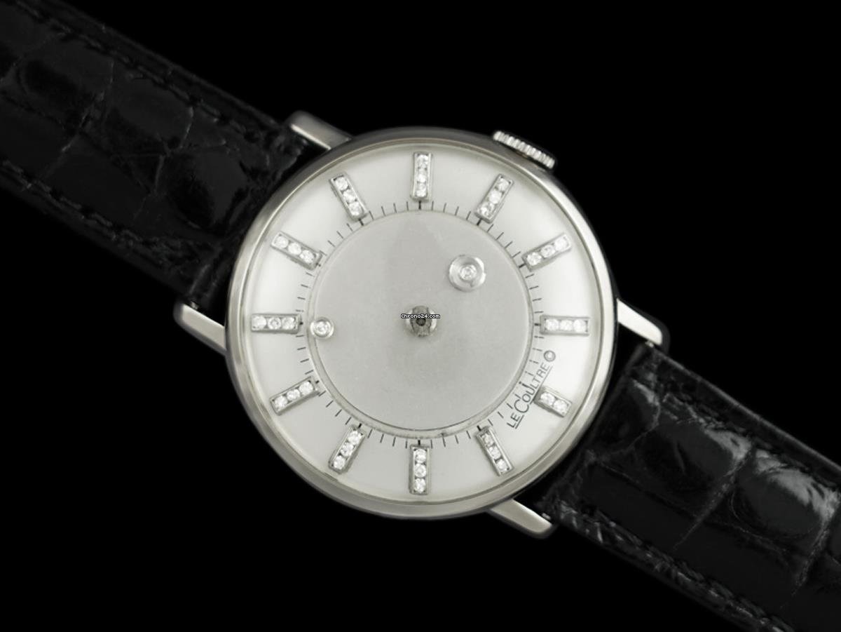 Jaeger-LeCoultre Mens watch Unisex Manual winding White gold 7281
