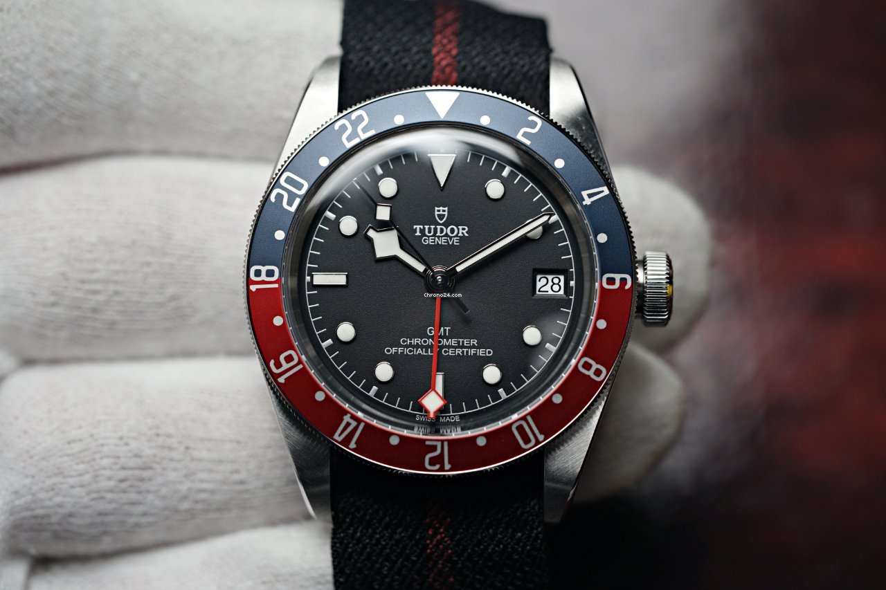 Tudor Black Bay GMT Mens watch Unisex Automatic Steel 79830RB-0003