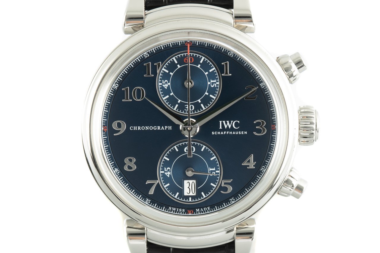 IWC Da Vinci Chronograph Mens watch Unisex Automatic Steel 3934-02