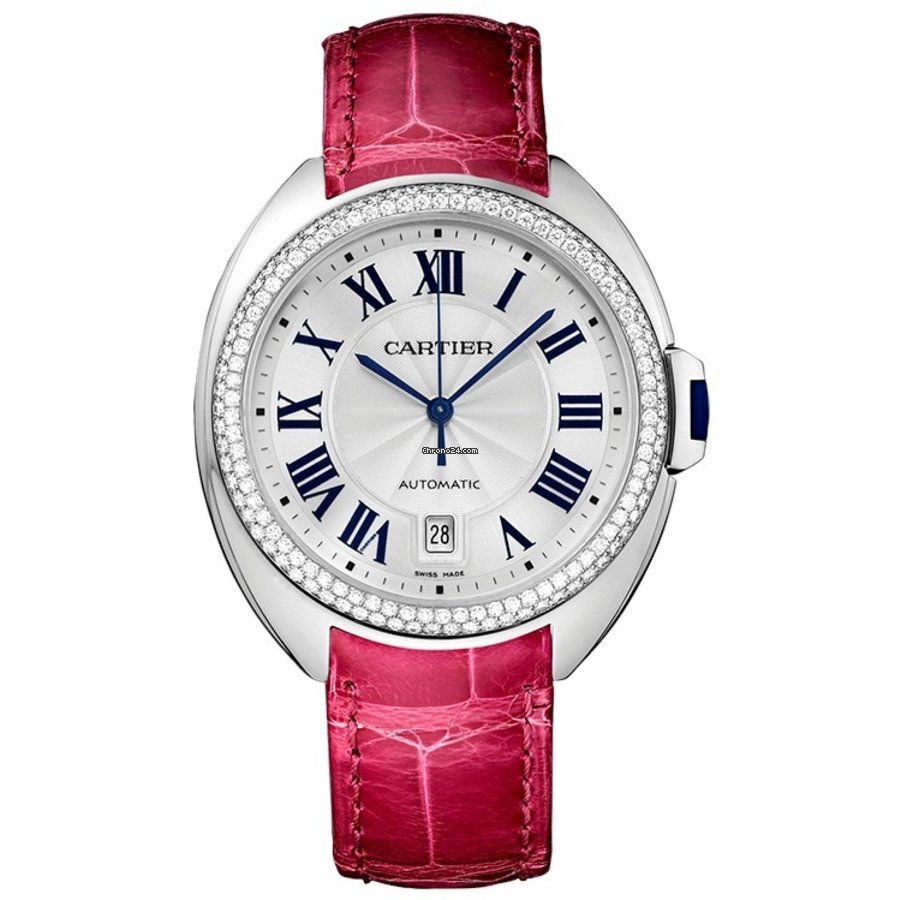 Cartier Cle de Cartier Mens watch Unisex Automatic White gold WJCL0011