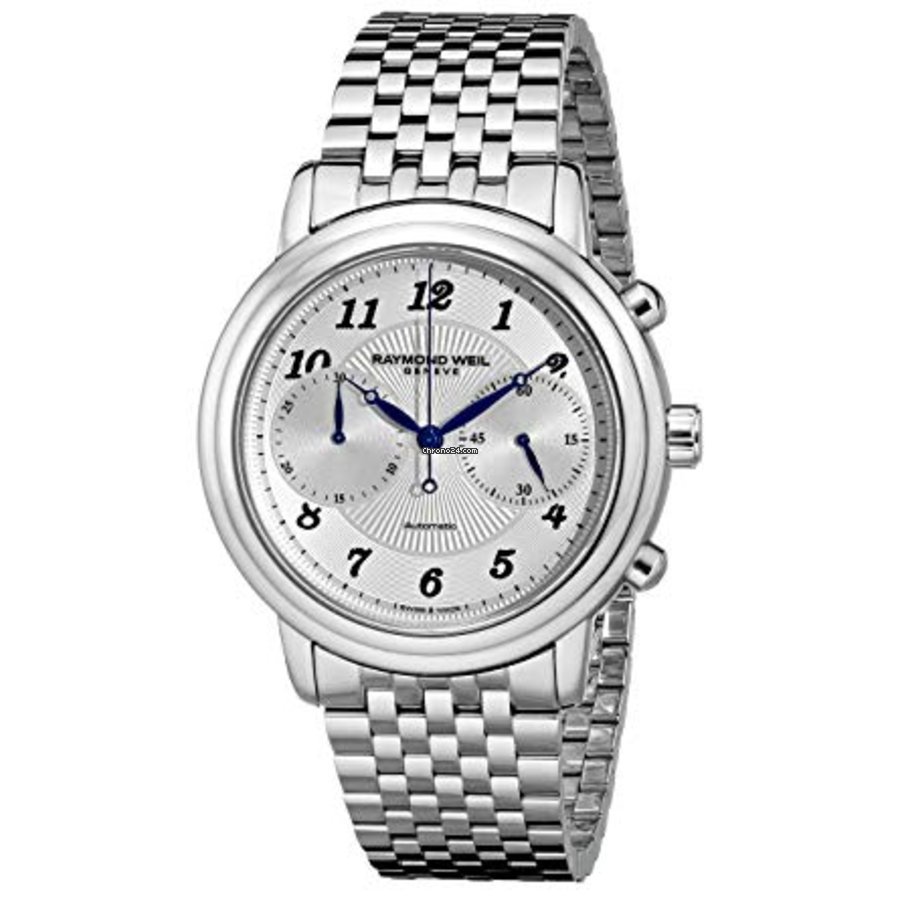 Raymond Weil Maestro Mens watch Unisex Automatic Steel 4830-ST-05659