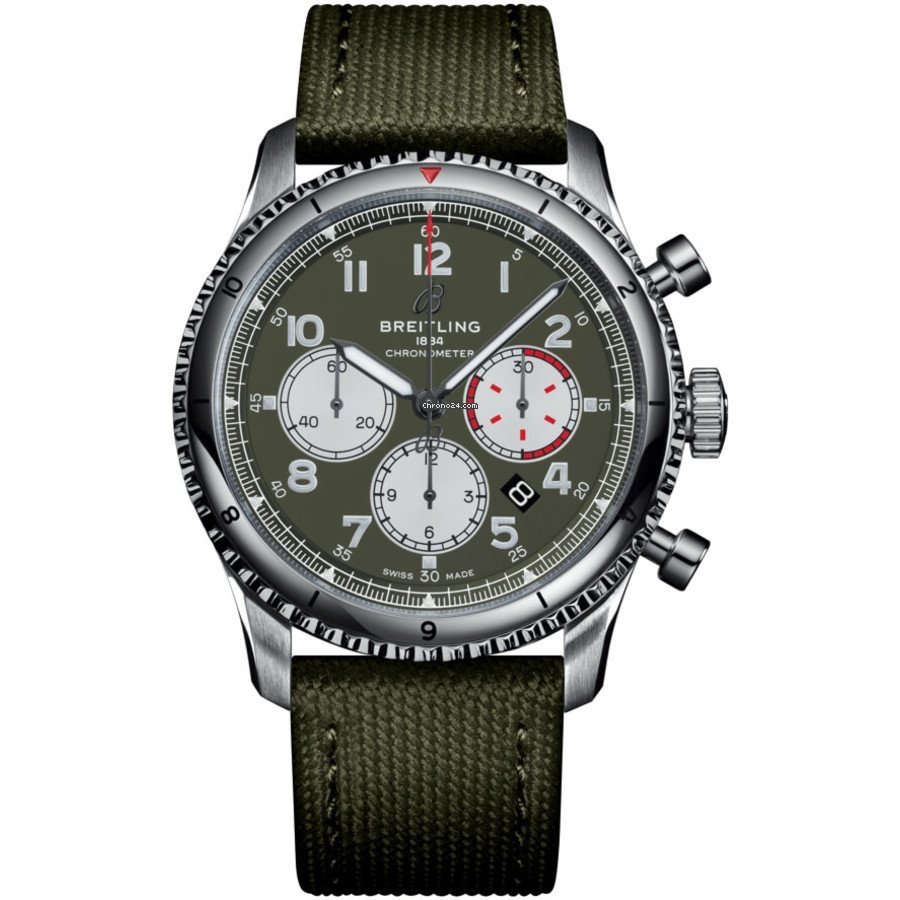 Breitling Aviator 8 Mens watch Unisex Automatic Steel AB01192A1L1X1