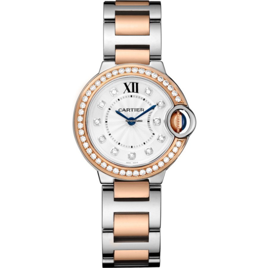 Cartier Ballon Bleu 28mm Womens watch Quartz Steel W3BB0009