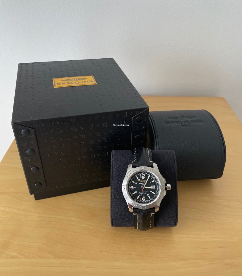 Breitling Colt Quartz Mens watch Unisex Quartz Steel A7438811 BD45