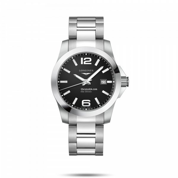 Longines Conquest Mens watch Unisex Automatic Steel L3.777.4.58.6