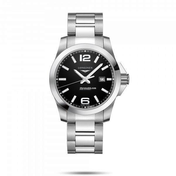 Longines Conquest Mens watch Unisex Automatic Steel L3.778.4.58.6