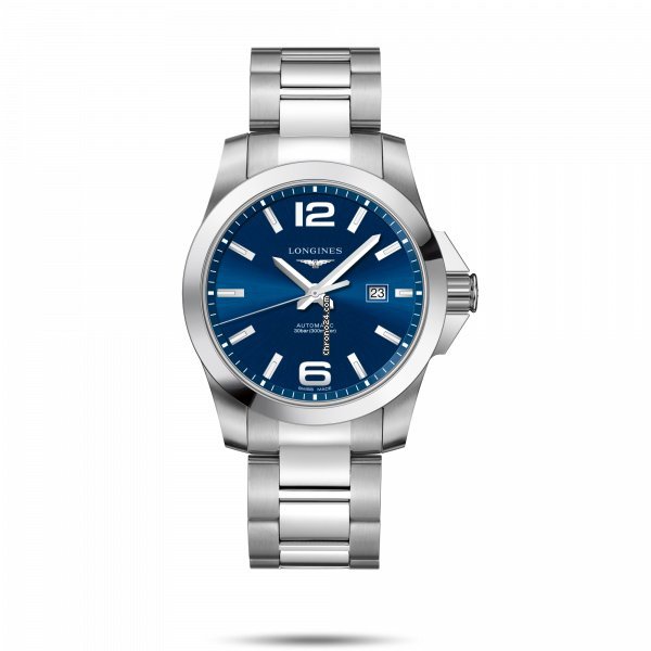 Longines Conquest Mens watch Unisex Automatic Steel L3.778.4.96.6
