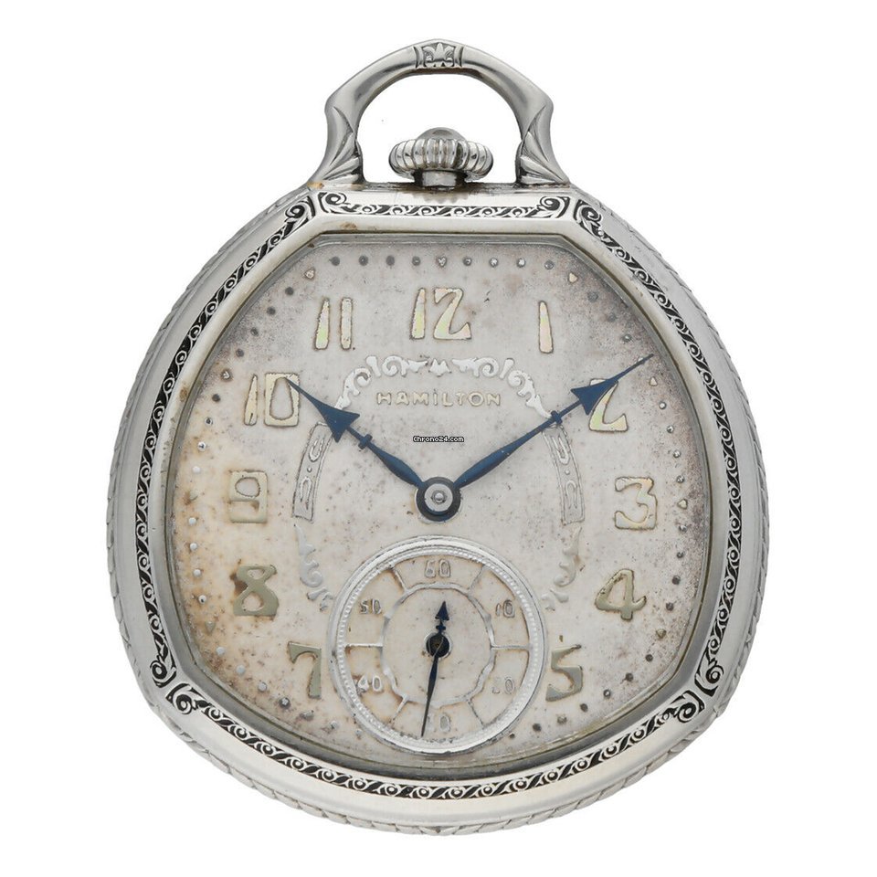 Hamilton Manual winding White gold 912