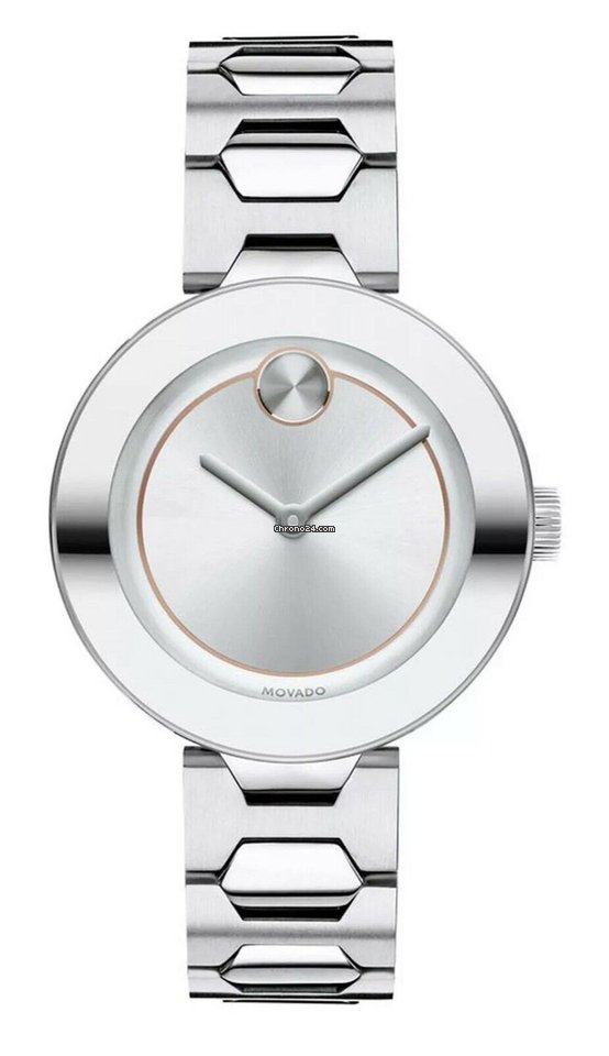 Movado Bold Womens watch Manual winding Steel 3600381
