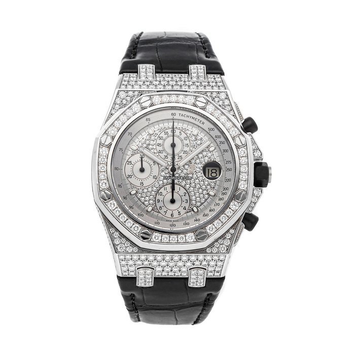 Audemars Piguet Royal Oak Offshore Chronograph Mens watch Unisex Automatic White gold 26067BC.ZZ.D002CR.01