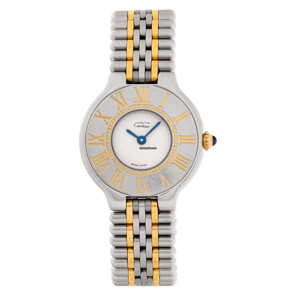 Cartier Quartz Steel 12500P