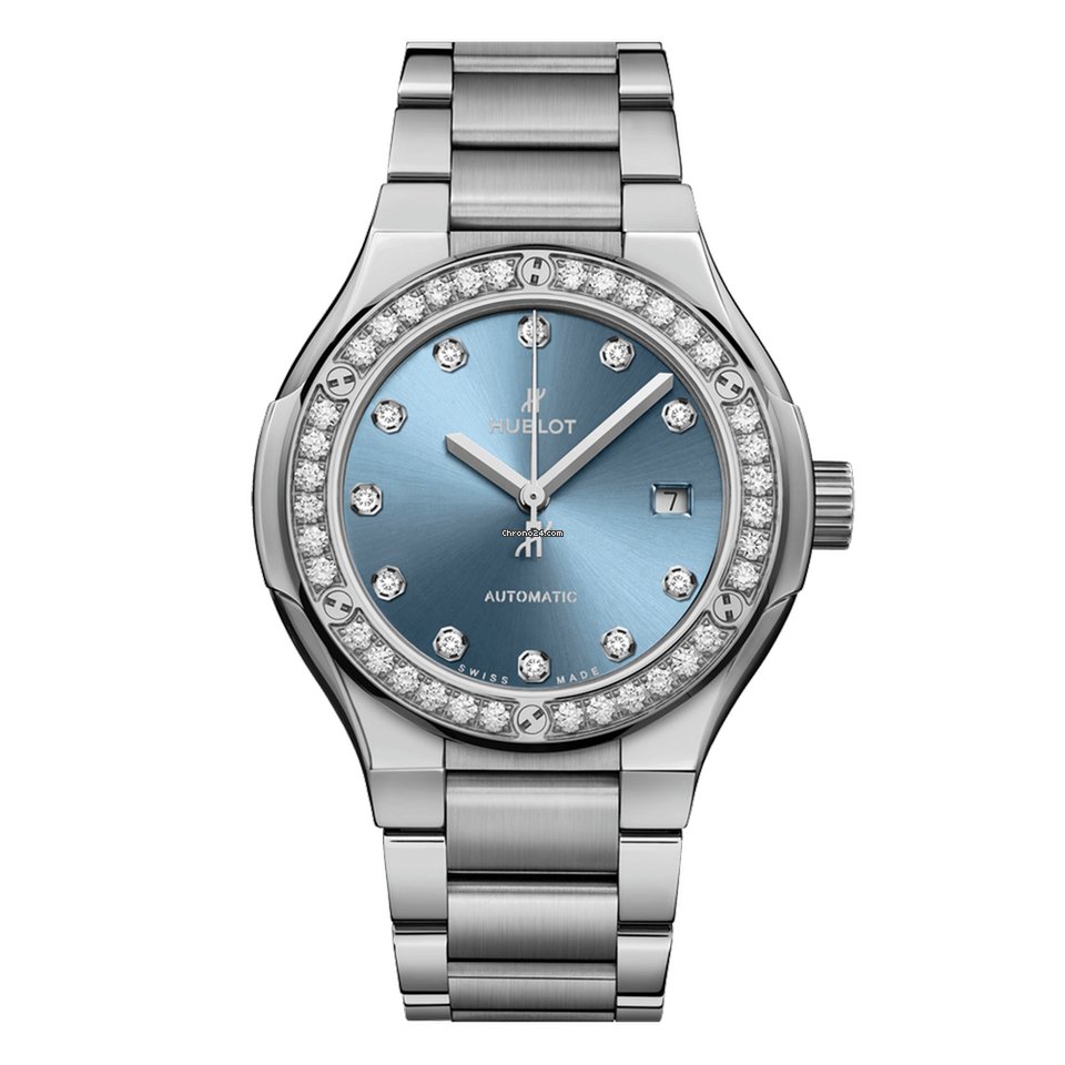 Hublot Classic Fusion 45, 42, 38, 33 mm Womens watch Automatic Titanium 568.NX.897L.NX.1204