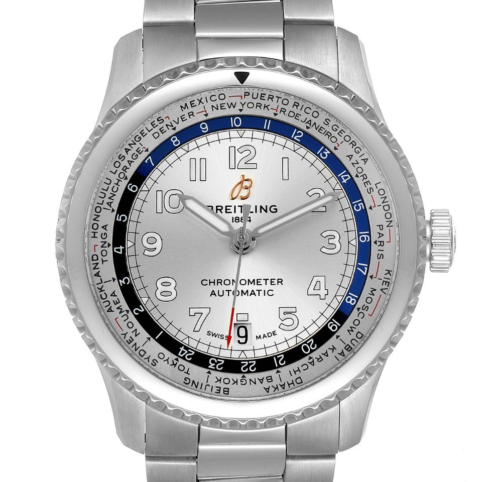 Breitling Aviator 8 Mens watch Unisex Automatic Steel AB3521U01G1P1