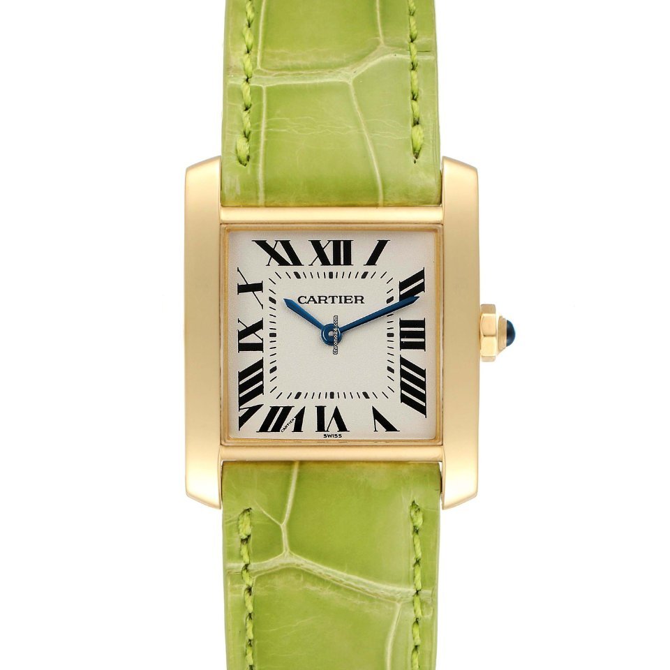 Cartier Tank Francaise Womens watch Quartz Yellow gold W5000356