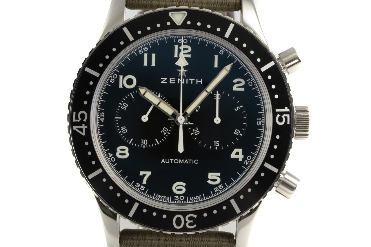 Zenith Pilot Mens watch Unisex Automatic Steel 03.2240.4069