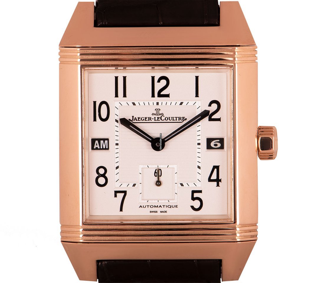 Jaeger-LeCoultre Reverso Squadra Hometime Mens watch Unisex Automatic Rose gold 230.2.77 Q7002420