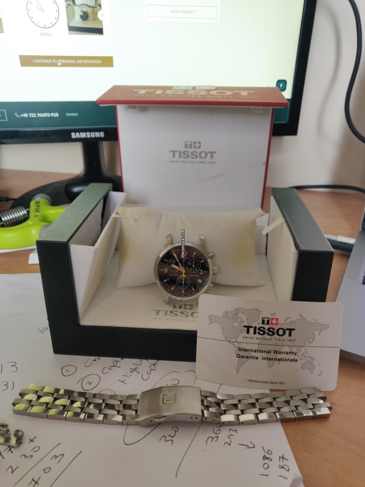Tissot PRC 200 Mens watch Unisex Quartz Steel T17.1.526.52