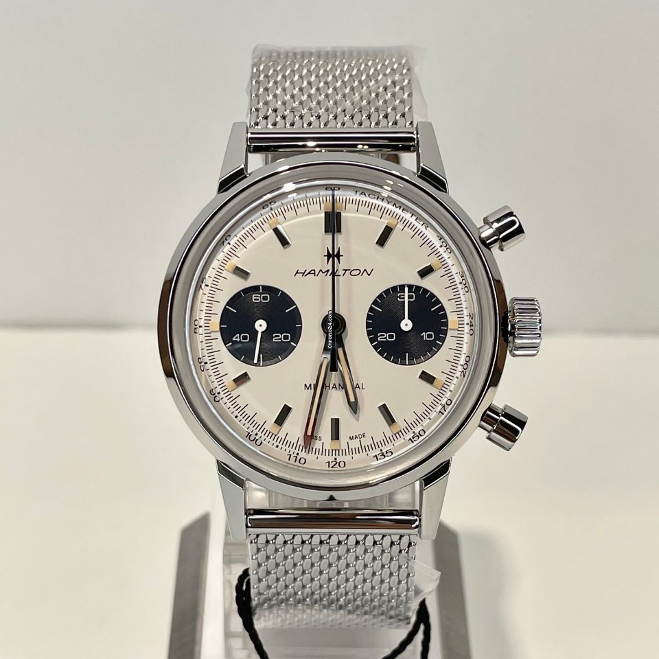 Hamilton Intra-Matic Mens watch Unisex Automatic Steel h38429110