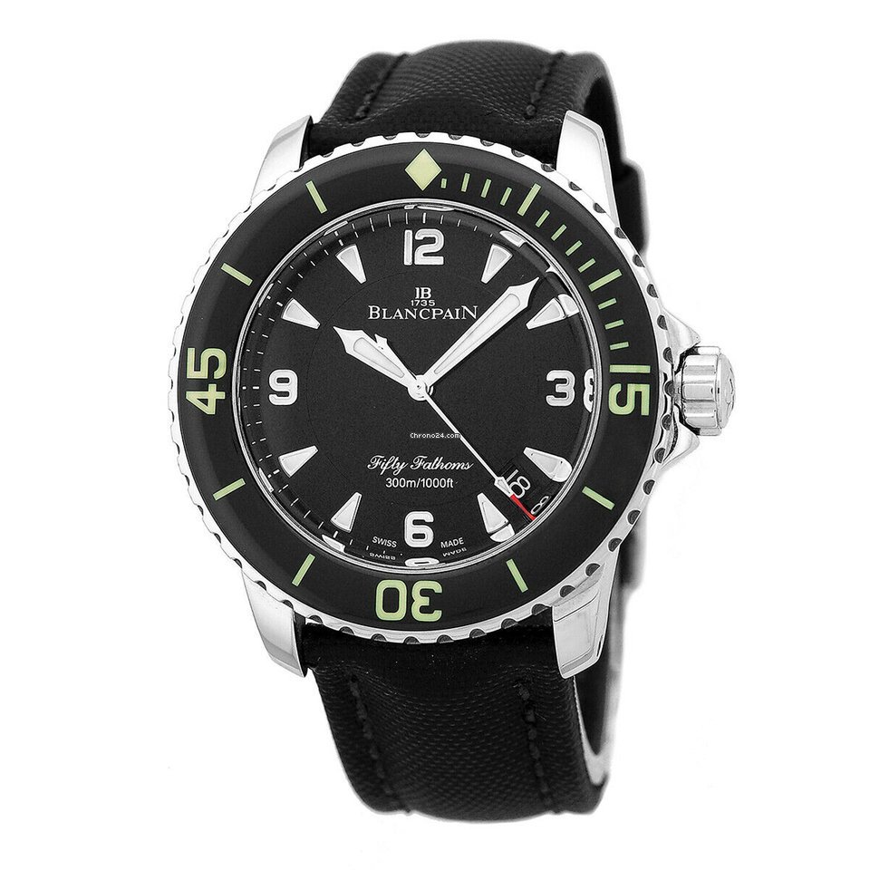 Blancpain Fifty Fathoms Mens watch Unisex Automatic Steel 5015-1130-52A