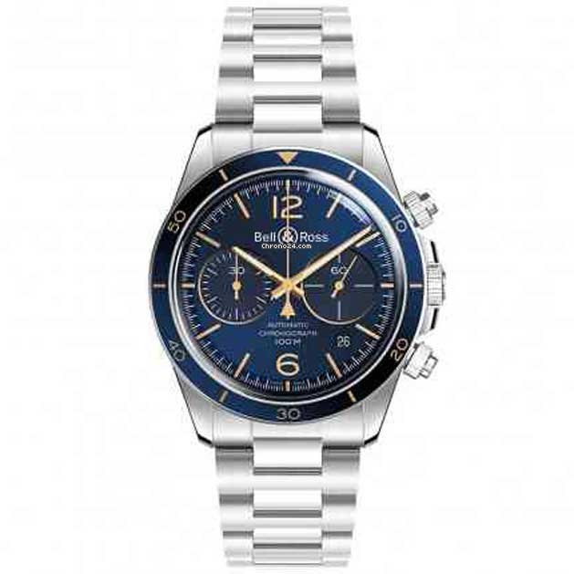 Bell & Ross BR V2 Mens watch Unisex Automatic Steel BRV294-BU-G-ST SCA
