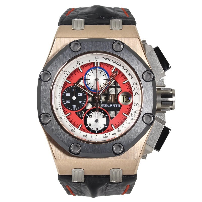 Audemars Piguet Royal Oak Offshore Mens watch Unisex Automatic Rose gold 26284RO.OO.D002CR.01