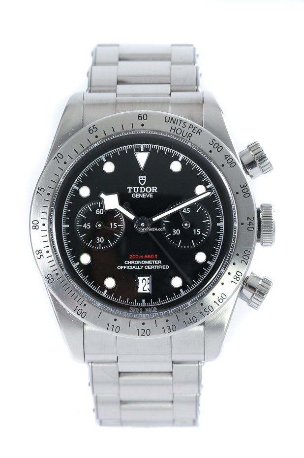 Tudor Black Bay Chrono Mens watch Unisex Automatic Steel 79350