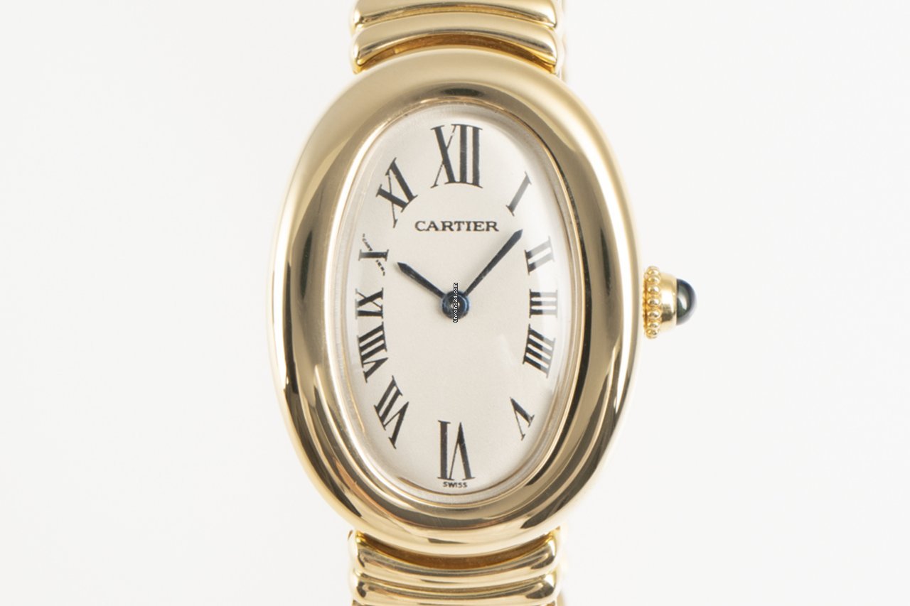 Cartier Baignoire Womens watch Quartz Yellow gold 1950