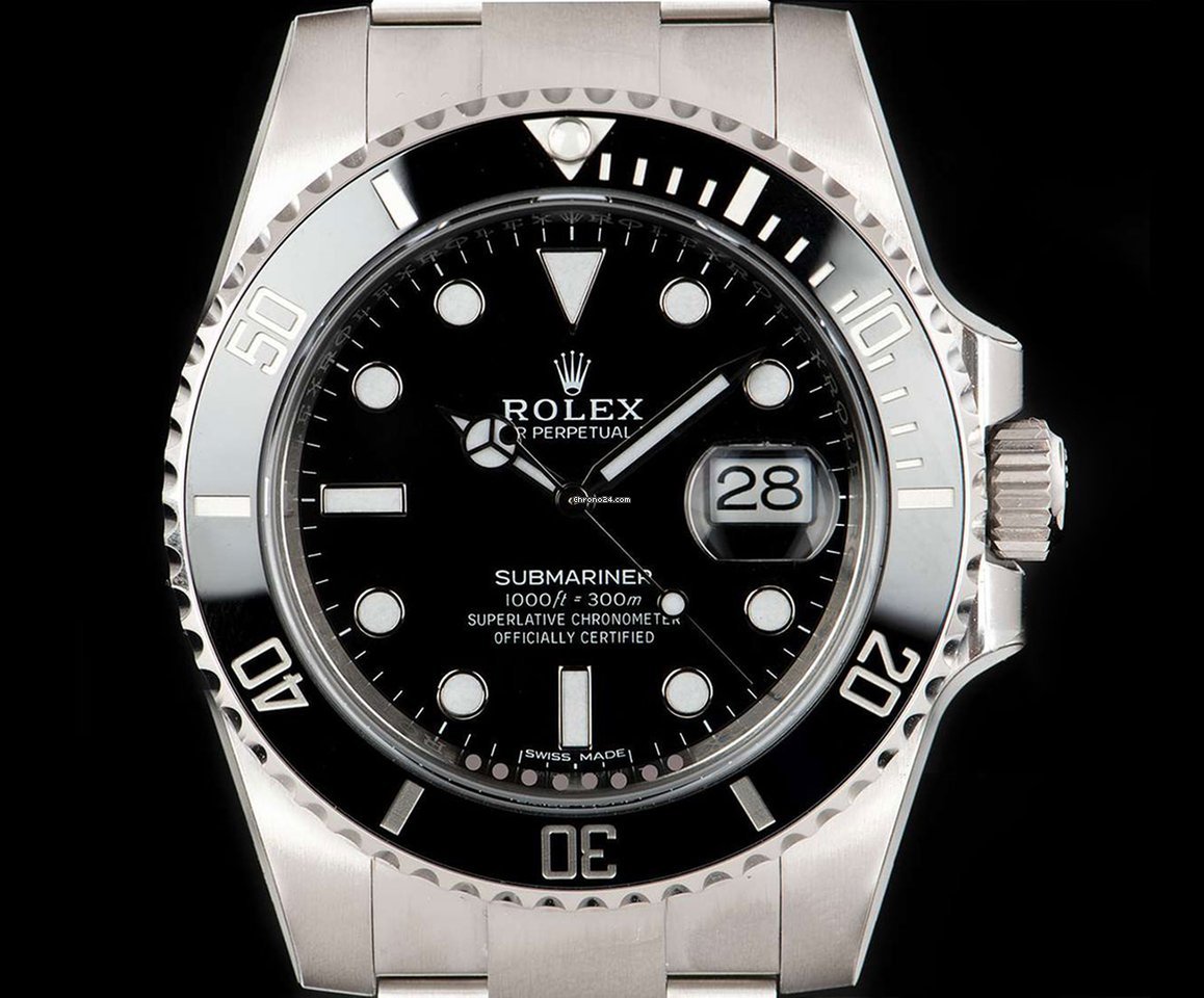 Rolex Submariner Date Mens watch Unisex Steel Automatic 116610LN