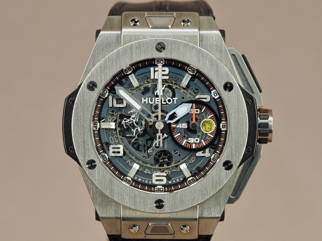Hublot Big Bang Ferrari Mens watch Unisex Automatic Titanium 401.NX.0123.VR