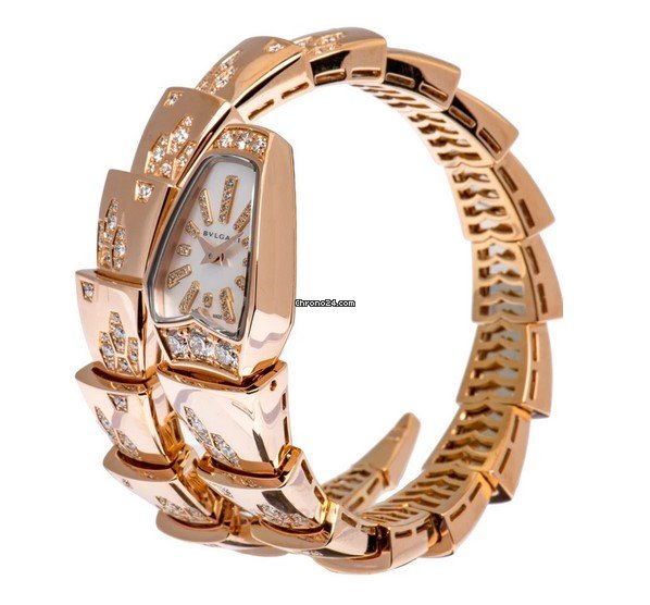 Bulgari Serpenti Womens watch Quartz Rose gold 101995